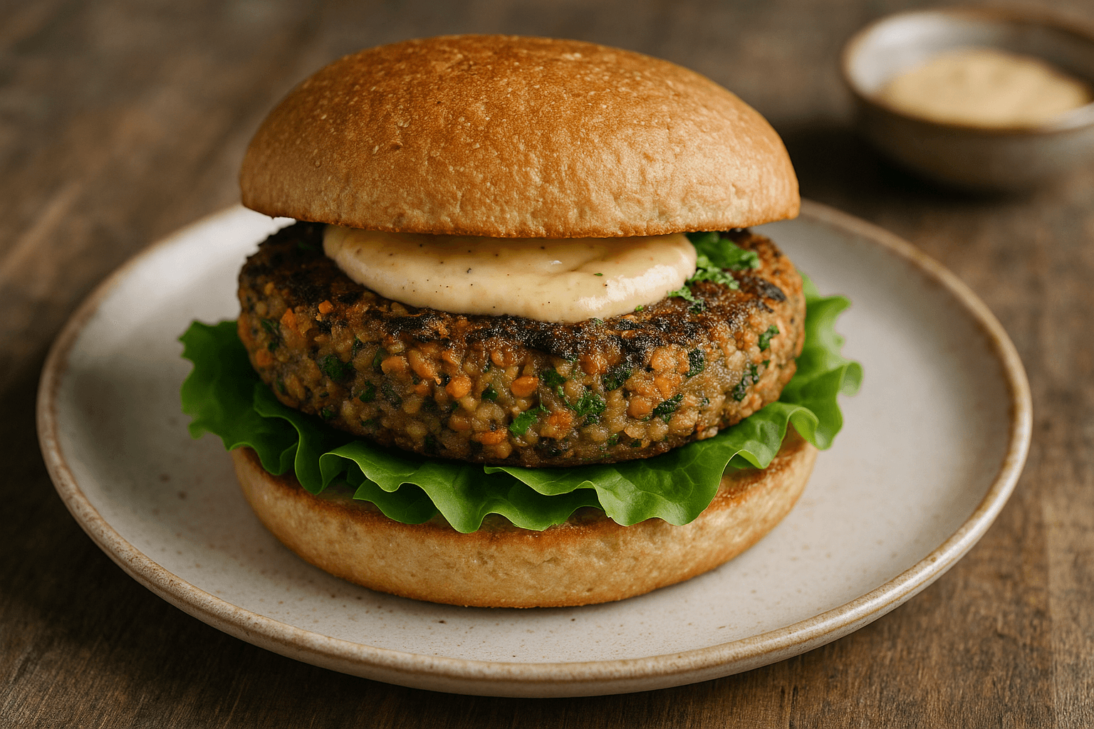 Burger di Lenticchie e Avena