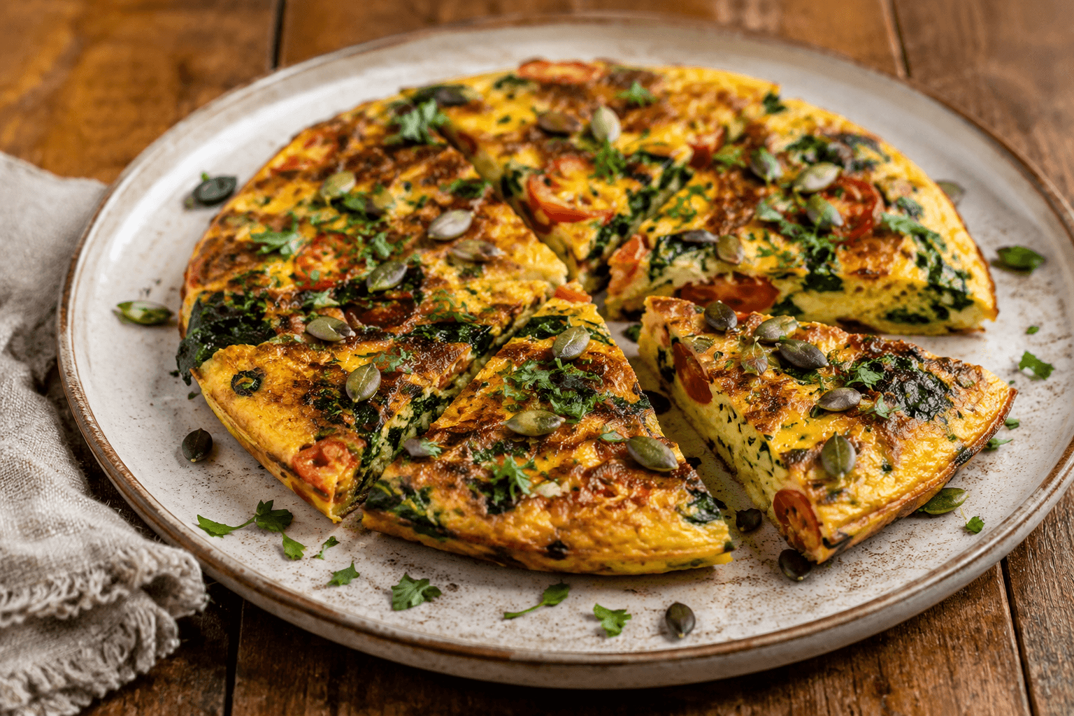 Frittata vegana