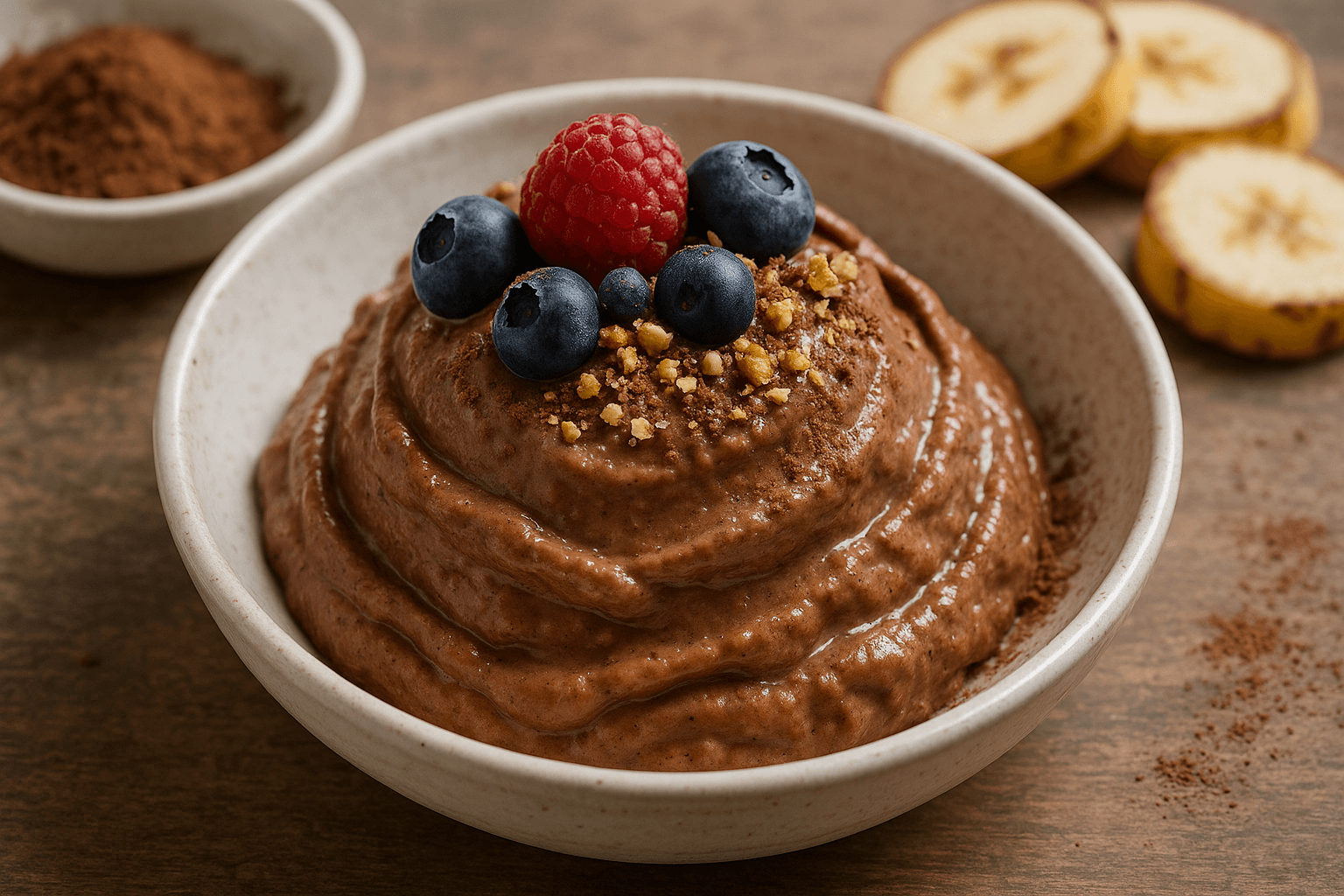 Gelato Vegano alla Banana e Cacao