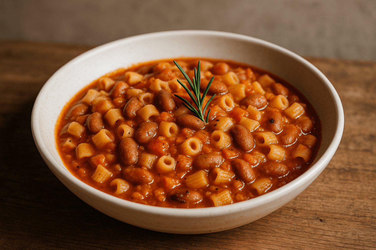 Pasta e Fagioli alla Napoletana