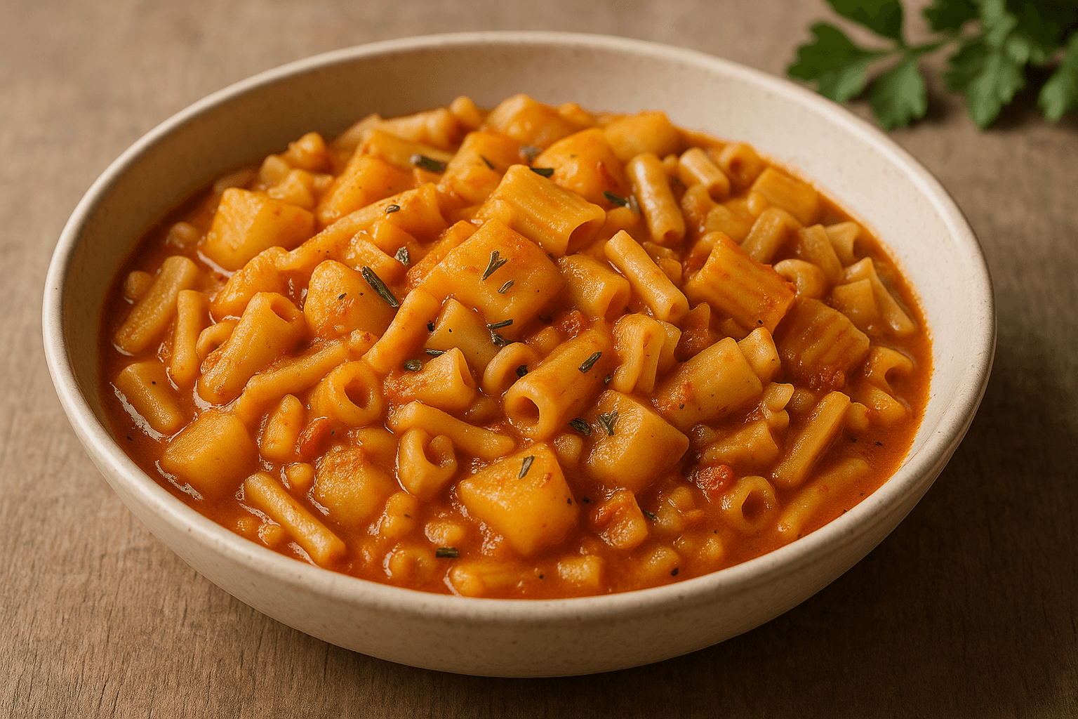 Pasta e Patate alla Napoletana